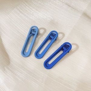 Blue Hairclip Set